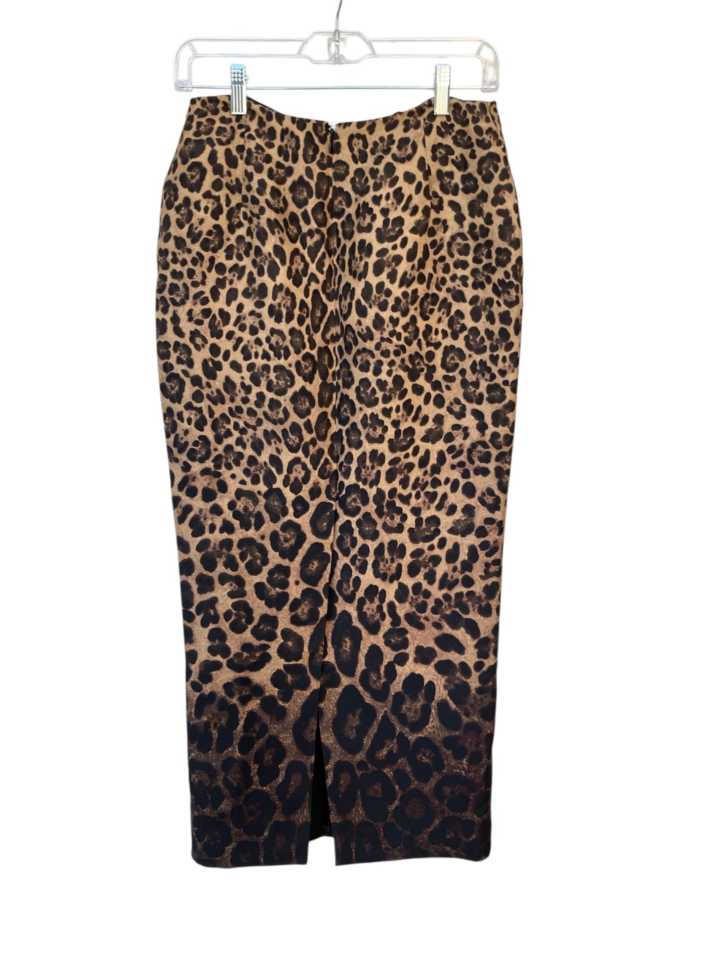 Valentino Size 42 Cheetah Skirt