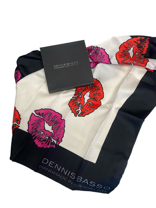 Dennis Basso kisses scarf