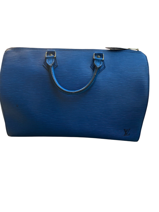 Louis Vuitton vintage Epi leather Speedy 25 - Toledo Blue